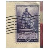 1940 U.S. 3-Cent 15th Amendment Stamp Cover