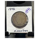 1896 Liberty V Nickel