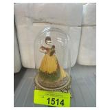 Belle Watling Figurine Under Glass Dome