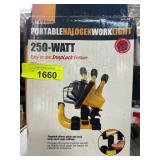 Portable 250-Watt Halogen Work Light & 2 more