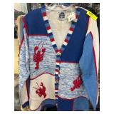 Storybook Knits Lobster Cardigan Sweater