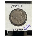 1923-S Buffalo Nickel in Holder