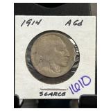 1914 United States Buffalo Nickel