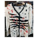 Storybook Knits Floral Cardigan Sweater