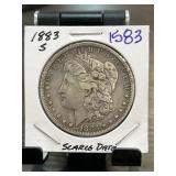 1883-S Morgan Silver Dollar Coin