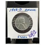 1943-D Lincoln Steel Wheat Penny