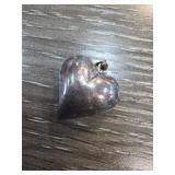 Sterling Silver Heart-Shaped Pendant