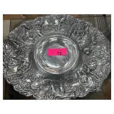 Arthur Court Metal Decorative Serving Plate