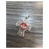 Sterling Silver Religious Cross Pendant
