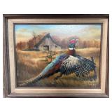 Sylvia Laurens Nowlin Pheasant Painting