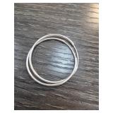 Sterling Silver Two-Band Bracelet