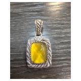 Judith Ripka Sterling Silver Pendant