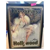 Framed ï¿½Hooray for Hollywoodï¿½ Poster