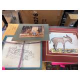 Three Art Pieces by Various Artists