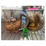 Two Terry Redlin Wildlife Art Mugs
