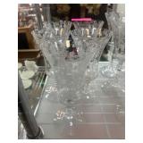 Cambridge Rose Point Stemware Glasses 5pc