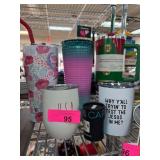 Drinkware Lot with Starbucks Tumbler