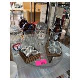 Barware and Decorative Items Lot