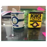 Hand-Painted Ceramic Salt and Pepper Shakers