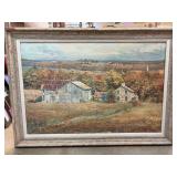 Mitch Keirstead Signed Landscape Painting