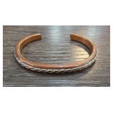 Sterling Silver and Copper Skyking Cuff Bracelet