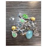 Sterling Silver and Stone Jewelry Lot