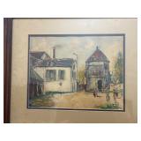 Vintage Maurice Utrillo Print