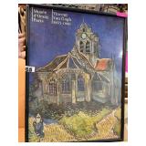 Framed Vincent Van Gogh Museum Poster
