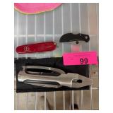 Multi-Tool Lot With Victorinox and Helmfried