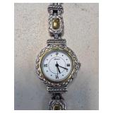 Brighton Nantucket Wristwatch With Two-Tone Design