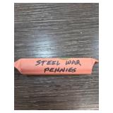 Roll of Steel War Pennies in Wrapper