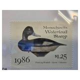 1986 Massachusetts Waterfowl Stamp