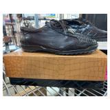 Brown Leather Ostrich Dress Shoes