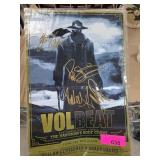 Volbeat Signed Promotional Tour Poster