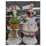 Hand-Painted Porcelain Figurines