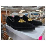 Steve Madden Coronet Black Velvet Loafers