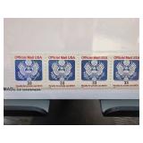 US Official Mail USA 33-Cent Stamp Strip