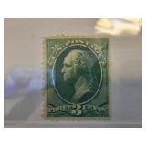 U.S. #207 3 Cents Blue-Green Stamp