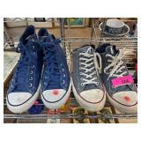 Two Pairs of Converse All Star Shoes