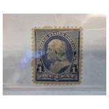 Benjamin Franklin 1-Cent Stamp, Scott #219