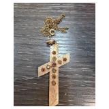 Gold-Filled Cross Pendant with Chain