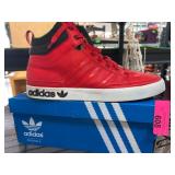Adidas Originals Red High-Top Sneakers