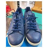 Adidas Originals Stan Smith Blue Crocodile Texture