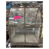 Metal and Glass Terrarium Display Case