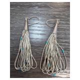 Sterling Silver Beaded Earrings