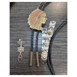 Western Style Accessories Lot with Metalwork