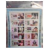 Belize 50th Anniversary Stamp Sheet