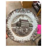 Heritage Hall Georgian Town House Plate