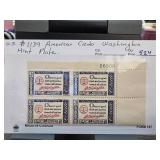 US #1139 American Credo Mint Plate Block