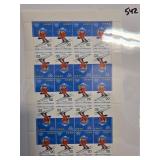 1980 Winter Olympics Stamp Sheets